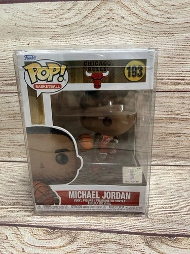Funko Pop! Michael Jordan Chicago Bulls NBA Vinyl Bobble Toy Figure #193 NEW