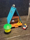 Vintage 1975 Fisher Price Play Family A-Frame House Play Set