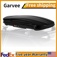 17 Cu.ft Heavy Duty Hard Shell Roof Top Cargo Carrier Lockable Storage Box 165lb 17 Cu.ft Heavy Duty Hard Shell Roof Top Cargo Carrier Lockable Storage Box 165lb