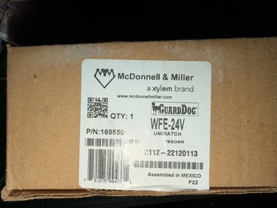 HydroGuard WFE-24V Feeder 24V Brass Metal MPN 1712013 169560 Model Water Feed