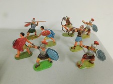 Hausser Elastolin 70mm Roman attack group x8 Lot 11
