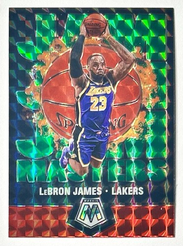 2019-20 Mosaic LeBron James Green Jam Masters Prizm Refractor SP #16 Lakers NBA - Bild 11 von 12