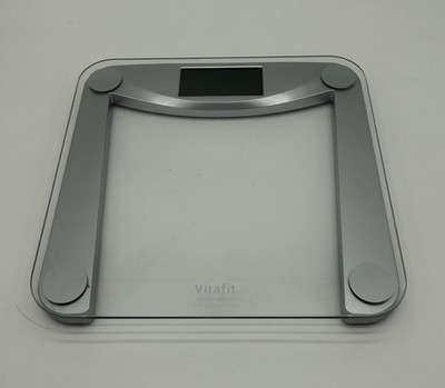 Vitafit Digital Scale Gray Finish Tested Working With Fresh Batteries Fast Ship