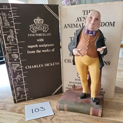 Aynsley Animal Kingdom Dickens Micawber Boxed Mint Condition