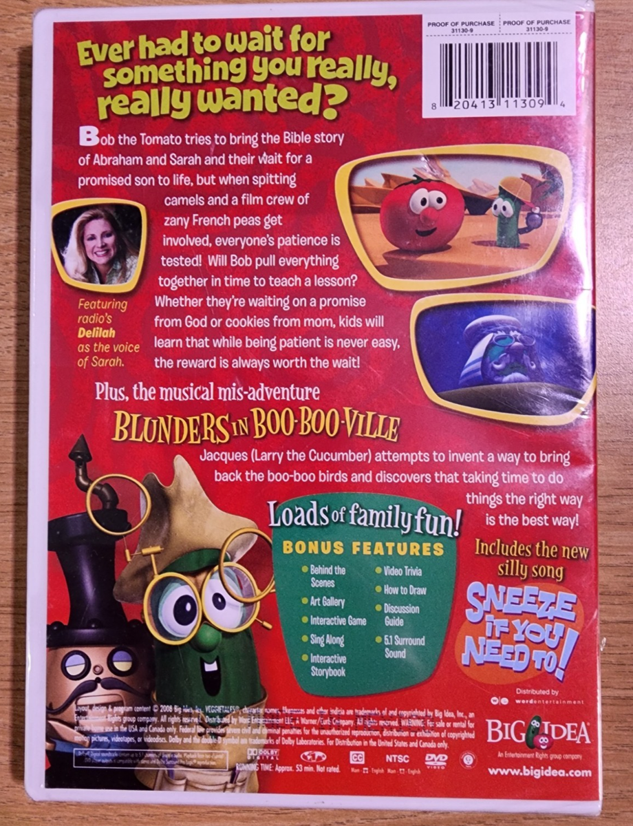 アブラーズ Have a Good Time 2011～ DVD サイン入り NEW - VeggieTales: Abe and the Amazing Promise (DVD, 2009, Full