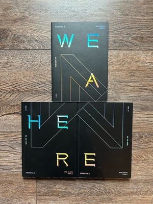 Monsta X Take.2 We Are Here Album Lot Ver I III IV Kpop Lot Of 3 Photobook CDs