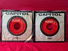 Beatles "Lot of 2 rarer VJ OLDIES 45 records", guaranteed authentic, VG-, 1964