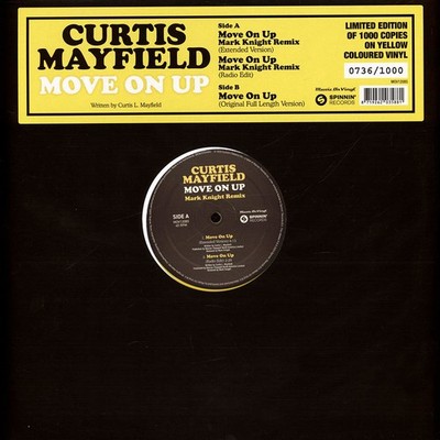 Curtis Mayfield - Move On Up Mark Knight Remi (Vinyl 12'' - 2024 - EU - Original)