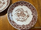 COPELAND Cairo Aesthetic Movement Pattern Column Antique Saucer Spode Set Of 5 — photo 6