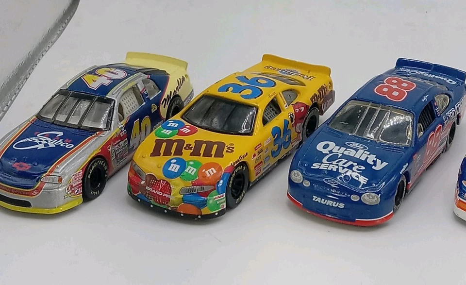 1/64 Scale Diecast Car Lot x 6 Nascar Hot Wheels Various Brands VGC HTF Vintage - Image 2 of 4