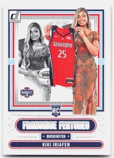 2025 Donruss WNBA #18 Kiki Iriafen Franchise Features