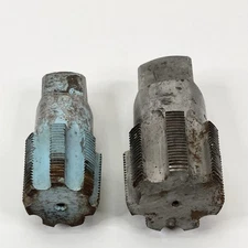 Ridgid Pipe Tap Unknown Sizes See Pictures 1” & 1 1/2” Drives 1.8” 2.25” Taps