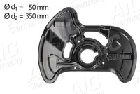 AIC Ankerblech Spritzblech Bremsscheibe Vorne Links FüR Mercedes C-Klasse