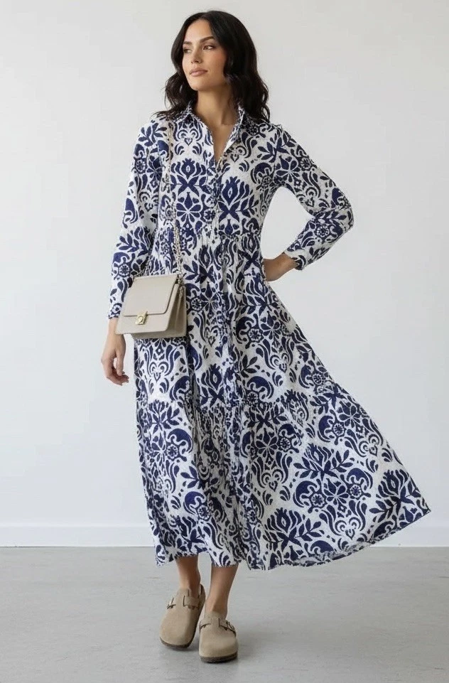 chiffon long sleeve mini dress Raymin White Chiffon Long Sleeve Mini Dress - US 0 main image 0