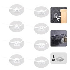 Adhesive Anti-Tip Furniture Straps,Cabinet Safty Anchor,Storage Shelf Wall Fi...