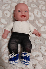 JC Toys Berenguer 15 in Soft Body Baby Doll Huggable 2 Teeth Happy Smile