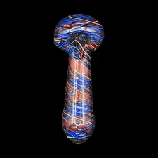 American Made Glass Spoon Pipe – Durable Hand Pipe for Tobacco Use Only