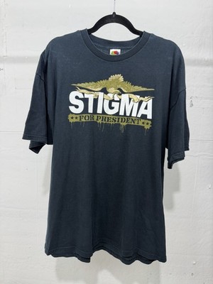 Vintage Stigma For President Shirt 2XL Agnostic Front Vinnie Stigma NYHC