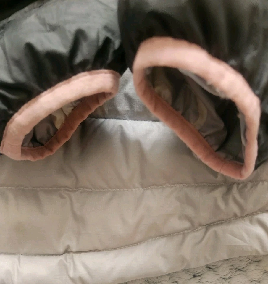 Abrigo acolchado Patagonia para niñas talla 14 Xl juego al aire libre escuela invierno cálido Foto 3 de 4