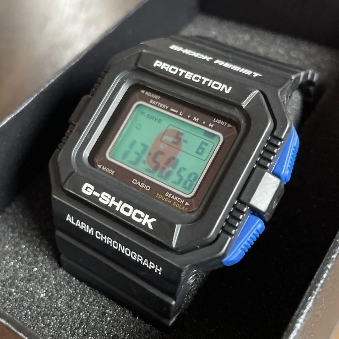 CASIO G-SHOCK G-5500 A BATHING APE エイプ Casio G-Shock G-5500 Bape Bathing Ape Quartz Used No Box | eBay