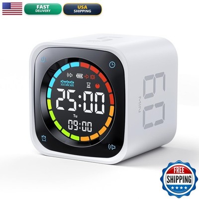 Ticktime TK3 Pomodoro Timer Cube For Focus, Study, Work, Task, ADHD,Kitchen
