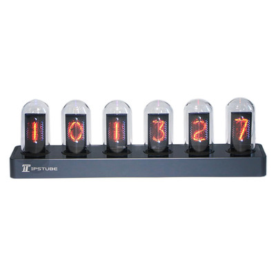 Vastarry Nixie Tube Clock Glow Tube Clock Ips Color Screen Digital Clock Diy