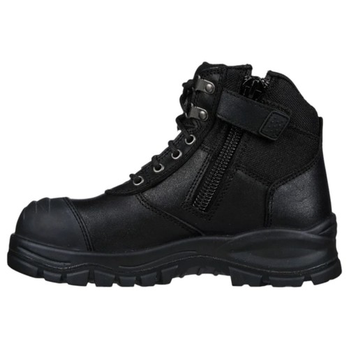 Womens Skechers Skx Composite Toe Work Shoe Black Boot - Picture 3 of 6