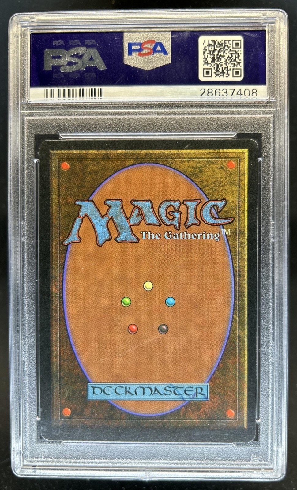 1994 Magic The Gathering Undertow Legends PSA 9 view 2