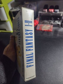 Extremely rare Final Fantasy I & II with special strategy guide Famicom Japan