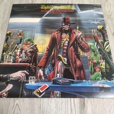 IRON MAIDEN 1987 Etched Vinyl Record Special Limited Edition Unused