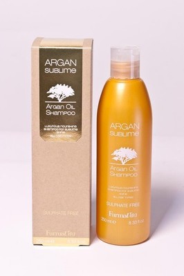 FarmaVita Argan Sublime Shampoo 250ml | Repair, Smoothing, Frizz-Free Shine