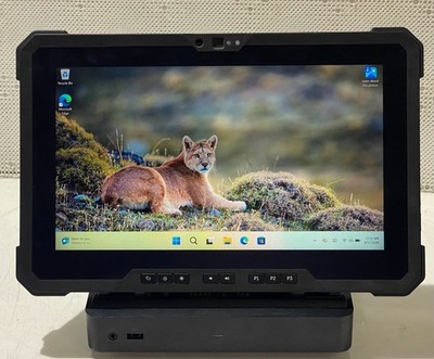 DELL LATITUDE 7220 RUGGED EXTREME i7-8665U@1.90GHz 16GB 256GB NVMe W11P W/Dock