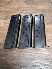 Lot Of 3 Mec-gar, Unmarked 40 S&W 1911 Magazines