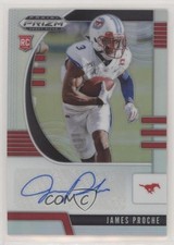 2020 Panini Prizm Draft Picks Rookies Silver James Proche #232 Auto 2qw