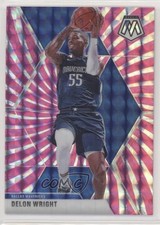 2019-20 Panini Mosaic FOTL FOTL Pink Swirl Prizm 10/11 Delon Wright #94 4l3