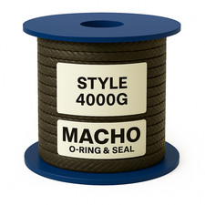Style 4000g Carbon Graphite Pump Valve Packing 12 Square 5 Pound Spool Style 4000g Carbon Graphite Pump Valve Packing 12 Square 5 Pound Spool