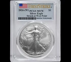 2026 (W) Silver Eagle Struck at West Point PCGS MS70 #56296428