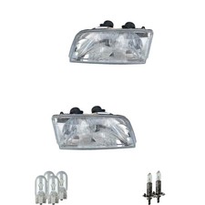 Halogen Scheinwerfer Set rechts & links H1 für Citroën ZX Break inklusive Lampen