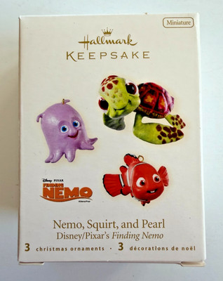 2008 Hallmark Keepsake Disney/Pixar Finding Nemo - Nemo, Squirt, and Pearl