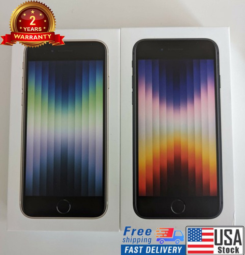 ❖NEW SEALED❖APPLE IPHONE SE 3RD 5G 2022 64/128/256GB USA