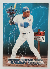 2000 Vanguard High Voltage #10 Sammy Sosa Chicago Cubs