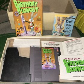 The Bugs Bunny Birthday Blowout (Nintendo Entertainment System, 1990) Caja NES +