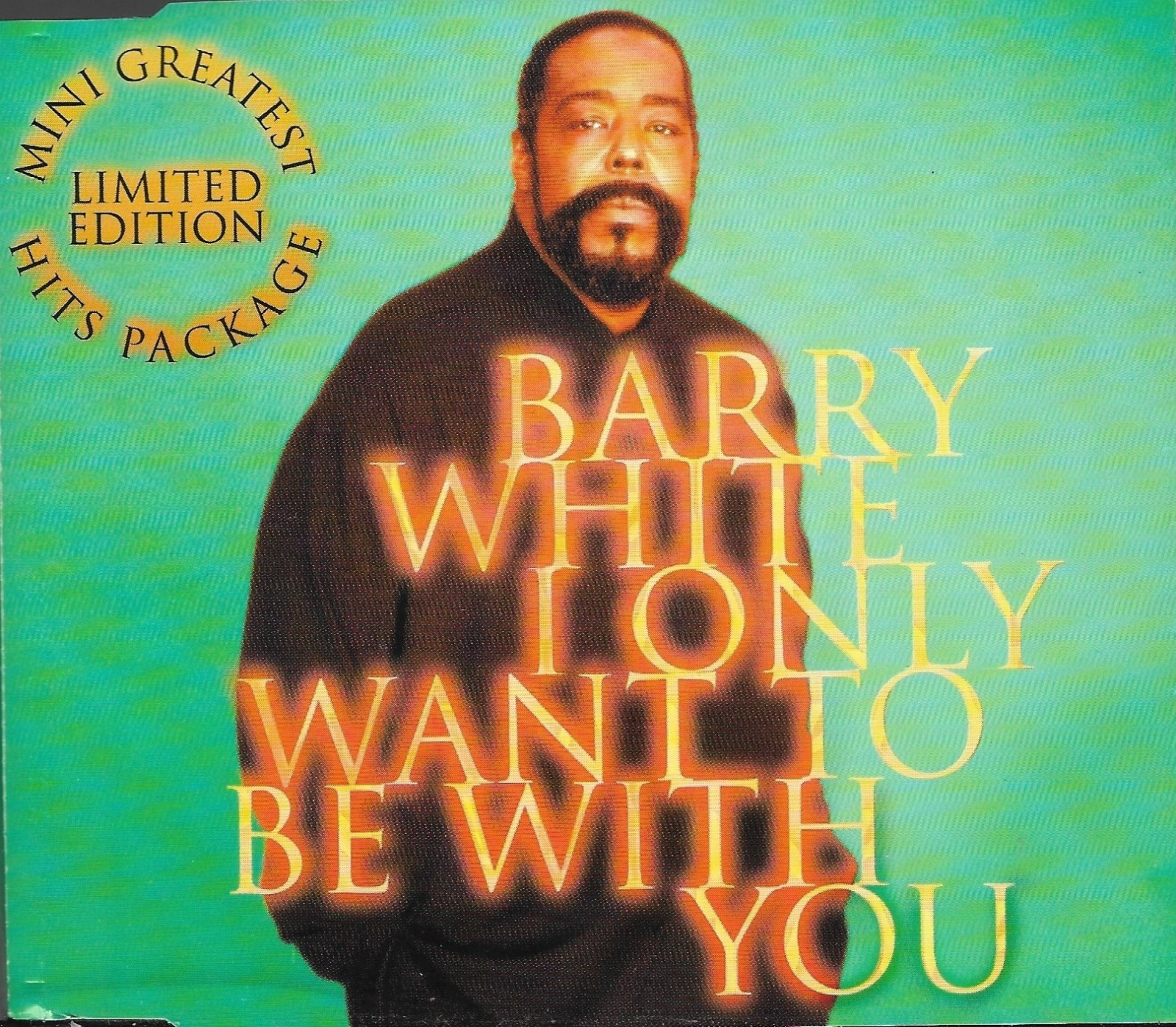 Barry White - I Only Want To Be With You 1995 A&M limited edition CD single