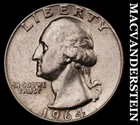 1964 Silver Washington Quarter-Scarce Better Date No Reserve #i2913