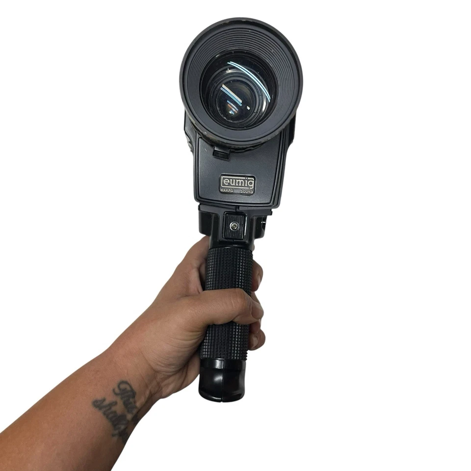 CÁMARA DE PELÍCULA EUMIG MAKRO SOUND 80, RARA CLÁSICA VINTAGE SUPER 8 Foto 4 de 4