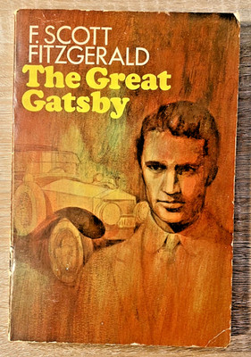 The Great Gatsby F. Scott Fitzgerald Paperback Book Scribner 1953 Vintage