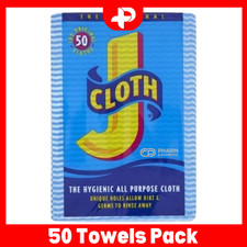 J Cloth Blue Unique Holes Dirt & Germs Killer 50s Towels Pack 0f 1