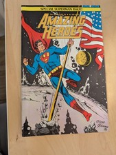 Amazing Heroes # 41 Feb 1984 Special Superman Issue Wayne Boring cover 4.0 Grade