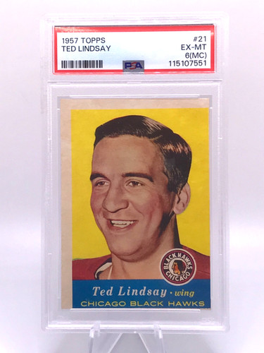 1957 Ted Lindsay #21