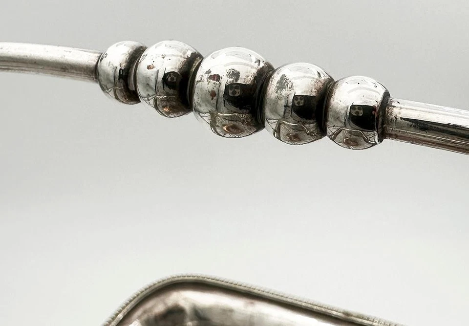 SWING HANDLED WIREWORK BASKET OLD SHEFFIELD PLATE GEORGE III c1800 A/F - image 4 of 4